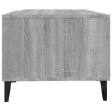 Tavolino da Salotto Grigio Sonoma 102x50x40cm Legno truciolato