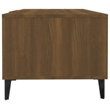 Tavolino da Caffè Rovere Marrone 102x50x40 cm Legno truciolato