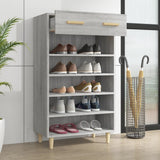 Scarpiera Grigio Sonoma 60x35x105 cm in Legno truciolato