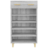 Scarpiera Grigio Sonoma 60x35x105 cm in Legno truciolato
