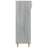 Scarpiera Grigio Sonoma 60x35x105 cm in Legno truciolato