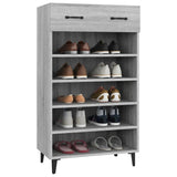 Scarpiera Grigio Sonoma 60x35x105 cm in Legno truciolato