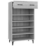 Scarpiera Grigio Sonoma 60x35x105 cm in Legno truciolato