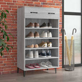 Scarpiera Grigio Sonoma 60x35x105 cm in Legno truciolato