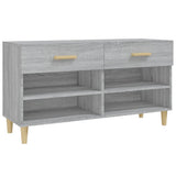 Scarpiera Grigio Sonoma 102x35x55 cm in Legno truciolato