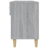 Scarpiera Grigio Sonoma 102x35x55 cm in Legno truciolato