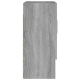 Armadietto a Muro Grigio Sonoma 60x31x70cm in Legno truciolato