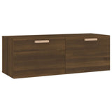 Mobile Pensile Rovere Marrone 100x36,5x35 cm Legno truciolato