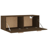 Mobile Pensile Rovere Marrone 100x36,5x35 cm Legno truciolato