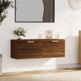 Mobile Pensile Rovere Marrone 100x36,5x35 cm Legno truciolato