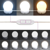 Set Toeletta con LED Marrone ambra in Legno Massello di Pino