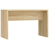 Set Tavolo da Toeletta con LED Rovere Sonoma Legno truciolato