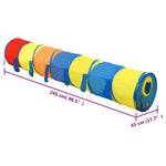 Tunnel da Gioco per Bambini Multicolore 145 cm in Poliestere