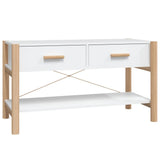Mobile Porta TV Bianco 82x38x45 cm in Legno truciolato