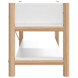 Mobile Porta TV Bianco 82x38x45 cm in Legno truciolato