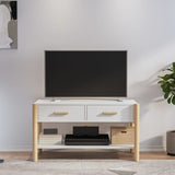 Mobile Porta TV Bianco 82x38x45 cm in Legno truciolato