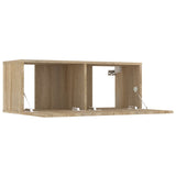Mobili TV 4 pz Rovere Sonoma 80x30x30 cm in Legno truciolato