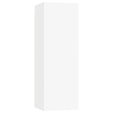 Set Mobili Porta TV 8pz Bianco in Legno truciolato