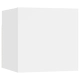 Set di Mobili Porta TV 6 pz Bianco in Legno truciolato
