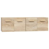 Mobili Parete 2 pz Rovere Sonoma 60x36,5x35cm Legno truciolato