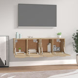 Mobili Parete 2 pz Rovere Sonoma 60x36,5x35cm Legno truciolato