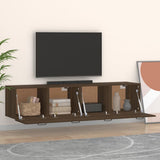 Mobili Parete 2 pz Rovere Marrone 60x36,5x35 cm in truciolato