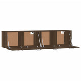 Mobili Parete 2 pz Rovere Marrone 60x36,5x35 cm in truciolato