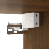 Mobili Parete 2 pz Rovere Marrone 60x36,5x35 cm in truciolato
