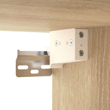 Mobili Parete 2 pz Rovere Sonoma 100x36,5x35 cm in truciolato