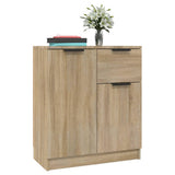 Credenze 2 pz Rovere Sonoma 60x30x70 cm in Legno truciolato