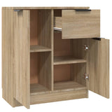 Credenze 2 pz Rovere Sonoma 60x30x70 cm in Legno truciolato