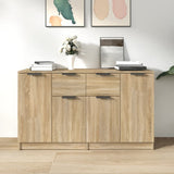 Credenze 2 pz Rovere Sonoma 60x30x70 cm in Legno truciolato