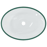 Lavandino in Vetro 50x37x14 cm Trasparente