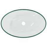 Lavandino in Vetro Temperato 54,5x35x15,5 cm Trasparente