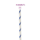 Corda per barca Bianca 4 mm 100 m in Polipropilene