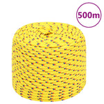 Corda per barca Gialla 10 mm 500 m in Polipropilene
