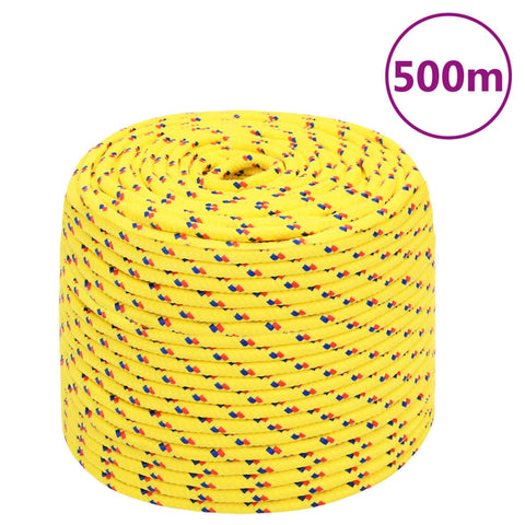 Corda per barca Gialla 10 mm 500 m in Polipropilene