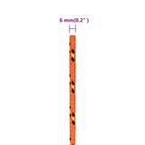 Corda per barca Arancione 6 mm 50 m in Polipropilene