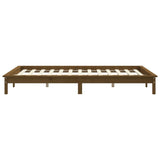 Giroletto senza Materasso Ambra Small Double in Legno Massello