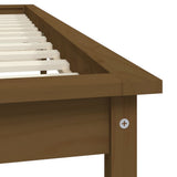 Giroletto senza Materasso Ambra Small Double in Legno Massello