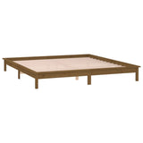 Giroletto con LED senza Materasso Ambra 140x200 Legno Massello
