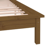 Giroletto con LED senza Materasso Ambra 140x200 Legno Massello