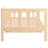 Dormeuse senza Materasso 90x190 cm in Legno Massello di Pino