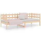 Dormeuse senza Materasso 90x200 cm in Legno Massello di Pino