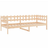 Dormeuse senza Materasso 90x200 cm in Legno Massello di Pino