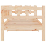 Dormeuse senza Materasso 90x200 cm in Legno Massello di Pino