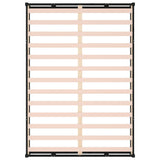 Giroletto Nero 200x200 cm in Legno Massello di Pino