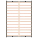 Giroletto Grigio 135x190 cm Double in legno Massello