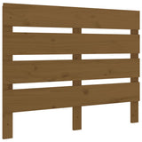 Testiera Marrone Ambra 100x3x80 cm in Legno Massello di Pino
