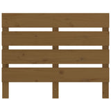 Testiera Marrone Ambra 100x3x80 cm in Legno Massello di Pino